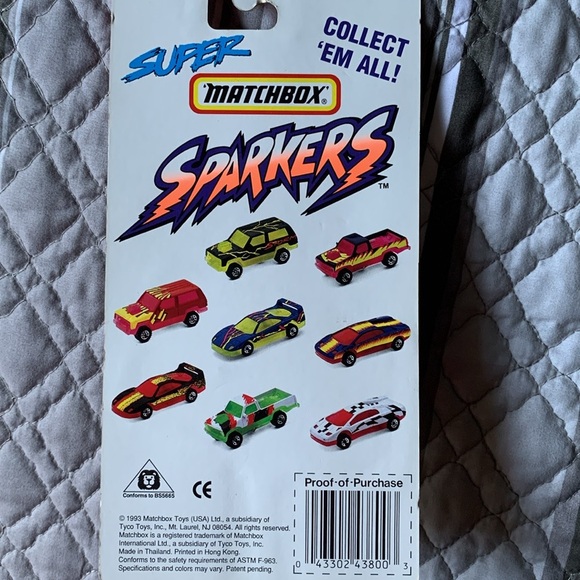 Matchbox Sparker Race Car Vintage 🆕 - Picture 4 of 5